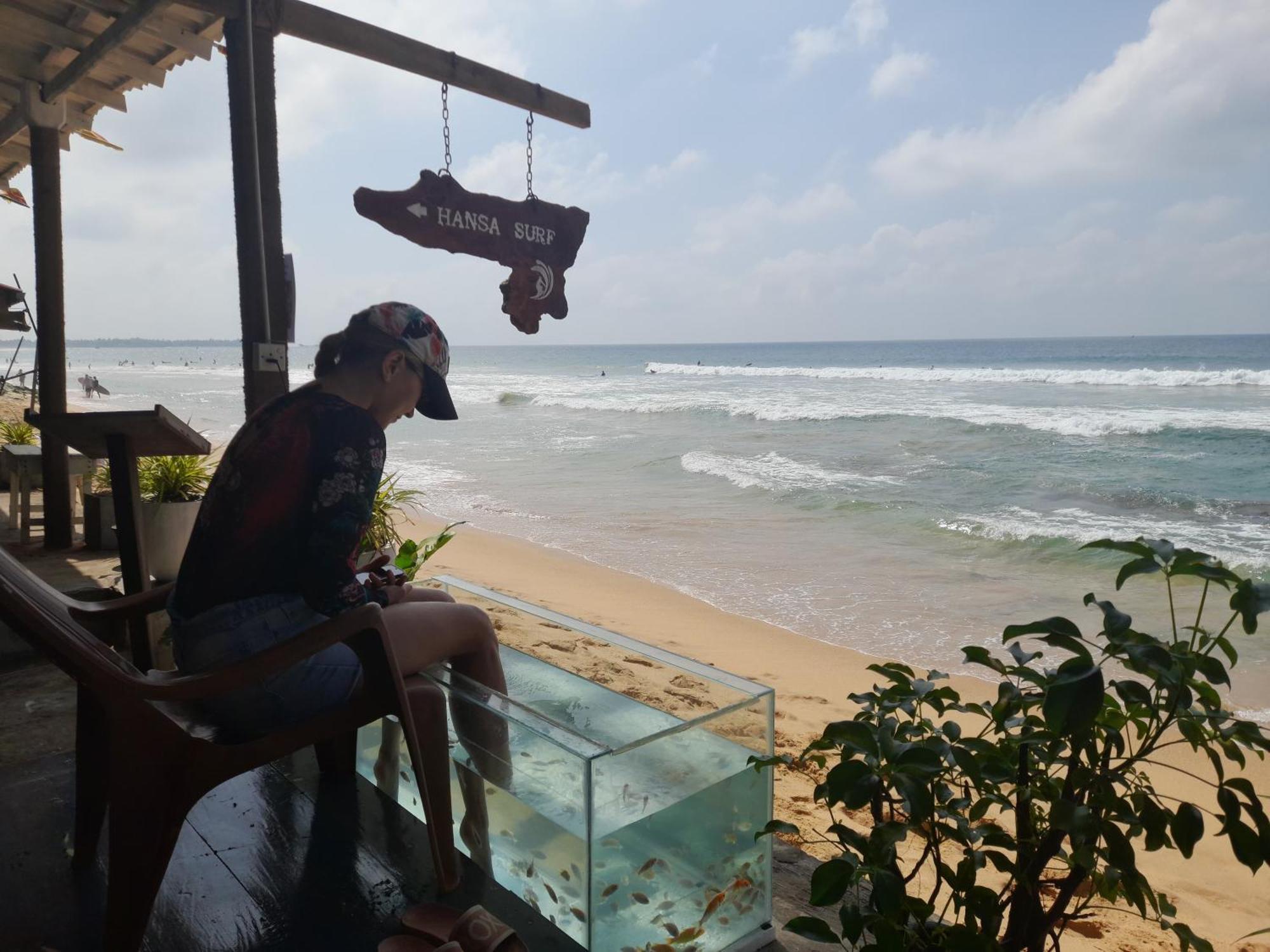 Hansa Surf Hotel Hikkaduwa Exterior foto